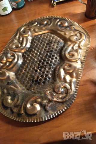 Антикварен ръчно кован сервиз за чай от мед , снимка 10 - Антикварни и старинни предмети - 32305189