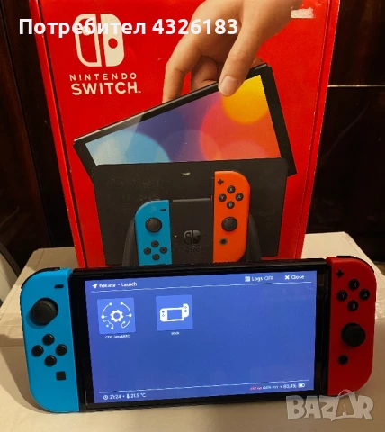 Nintendo Switch OLED - с модчип