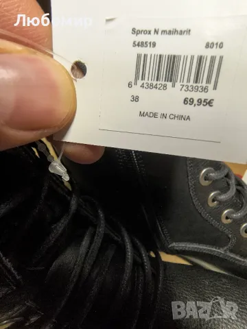 Дамски боти Sprox 38 номер , снимка 2 - Дамски боти - 50334231