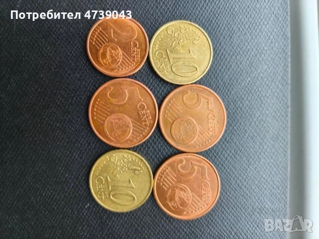 Евро монети, снимка 12 - Нумизматика и бонистика - 53501352