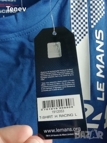 Le Mans 24h Racing Нова Оригинална Тениска размер L Льо Ман, снимка 4 - Тениски - 39896420