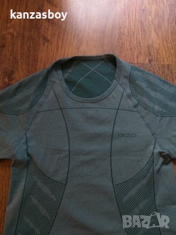 ODLO Men’s Thermal Seamless Short-Sleeved T-Shirt - мъжка термо тениска КАТО НОВА, снимка 4 - Тениски - 43399349