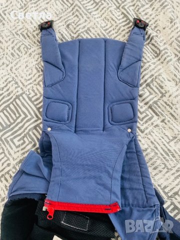 BabyBjörn Baby Carrier One ергономична раница - Classic Denim/Midnight Blue, снимка 3 - Кенгура и ранички - 43818212