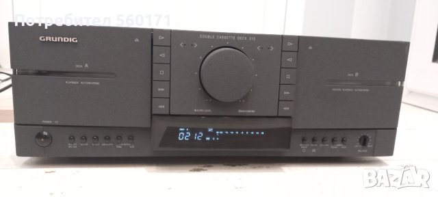 GRUNDIG DOUBLE CASSEETTE DESC 31O, снимка 1 - Декове - 43808402