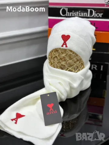 Ami зимни комплекти , снимка 2 - Шапки - 48250813