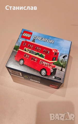 LEGO 40220 Mini London Bus, снимка 4 - Конструктори - 51521214