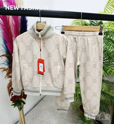 Детски Памучни Екипи -4 до 16 г ✨HUGO BOSS , снимка 2 - Детски анцузи и суичери - 51404886