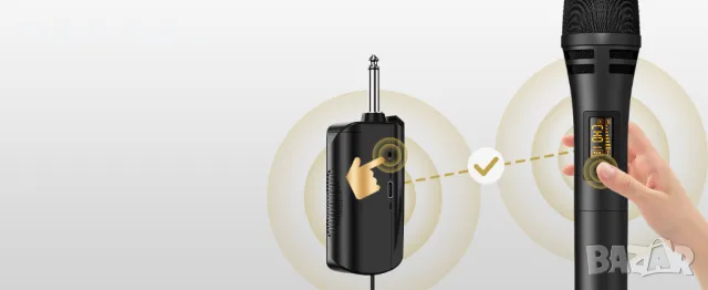 Безжичен микрофон TONOR TW310, снимка 10 - Микрофони - 48477269