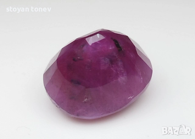 Голям ненагряван рубин 11.30кт.! Сертифициран! Нов!, снимка 6 - Други - 53383757