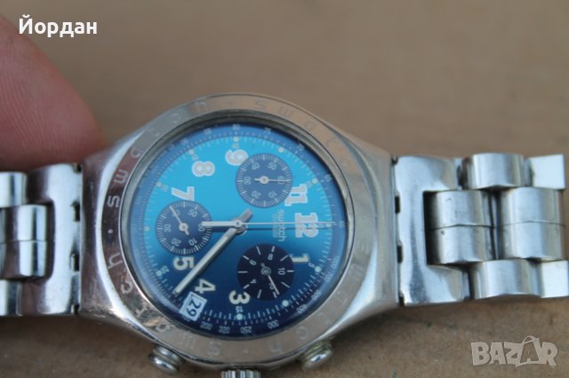 Мъжки часовник ''Swatch'' хронограф 40 мм, снимка 12 - Мъжки - 43593893