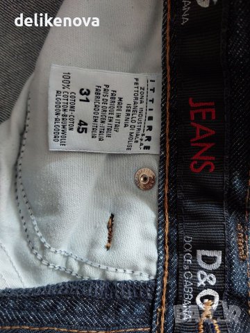 D&G Original. Size 30, снимка 6 - Дънки - 40069667