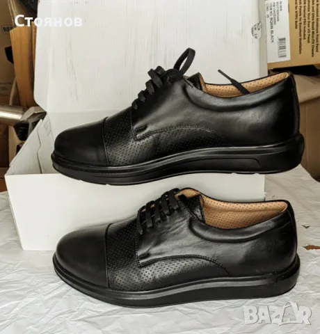 Ортопедични обувки естествена кожа