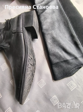Дамски кожени ботуши 37 номер , снимка 8 - Дамски ботуши - 52038667