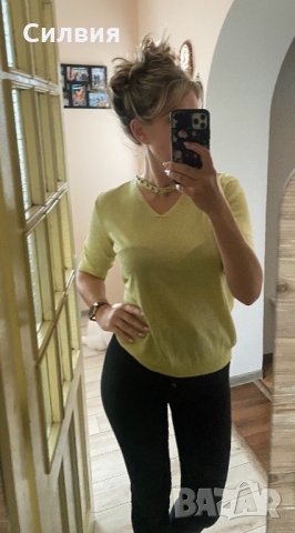 Нежна жълта блуза, снимка 1