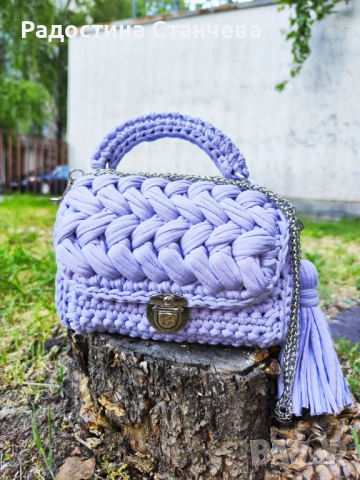 Плетени чанти, снимка 4 - Чанти - 53442525