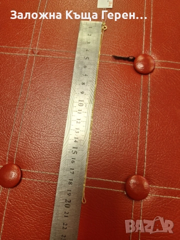 Детски златен синджир 18 карата - 2,00 гр., снимка 6 - Колиета, медальони, синджири - 53412389