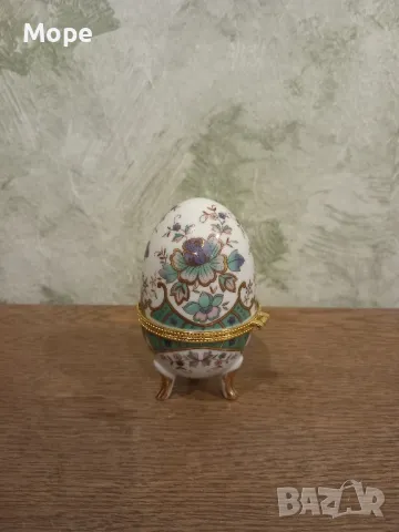 Порцеланово яйце , снимка 2 - Декорация за дома - 48564786