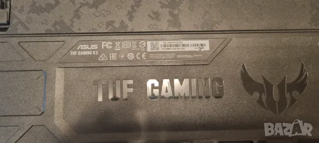 Механична клавиатура ASUS TUF Gaming K3 RGB, снимка 2 - Клавиатури и мишки - 50418426