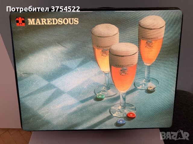 Рекламна светеща табела на бира Maredsous, снимка 2 - Рекламни табели - 43492436