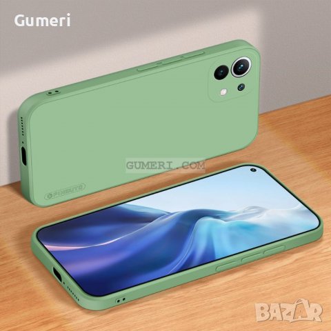 Xiaomi Mi 11 LIte - Силиконов Гръб със Защита за Камерата, снимка 7 - Калъфи, кейсове - 38132507