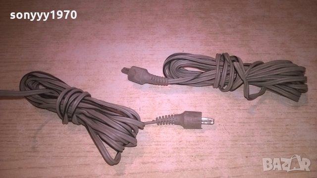 DUAL-КАБЕЛИ 2БРХ3,5М- ЗА ТОНКОЛОНИ-СИВИ-ВНОС ХОЛАНДИЯ, снимка 4 - Тонколони - 27918983