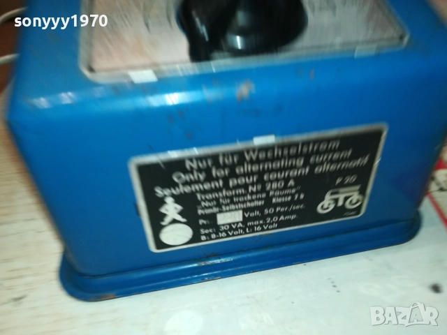 MARKLIN SUPER 280-MADE IN GERMANY-ВНОС SWISS 1109251634, снимка 8 - Друга електроника - 51680955