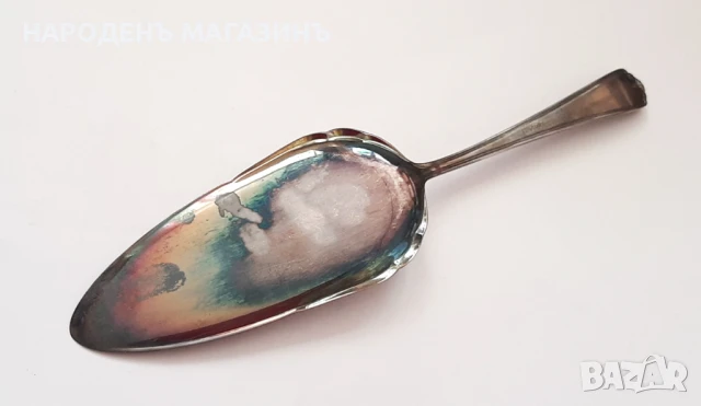 BSF - SOLINGEN – Немски прибор посребрена лопатка за торта прибори за хранене сервиз маса , снимка 7 - Други ценни предмети - 51378481