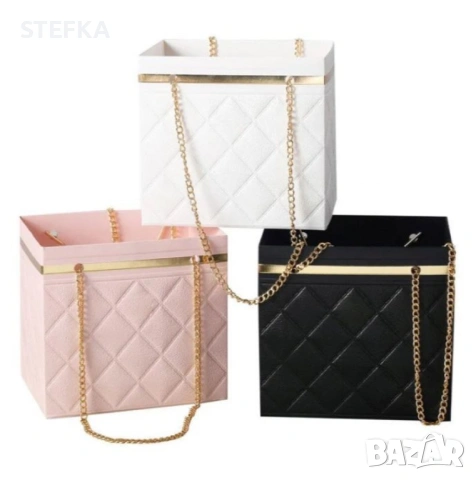 Елегантна кутия подходяща за подарък или цветя