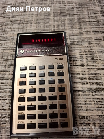 Старинен електронен калкулатор.