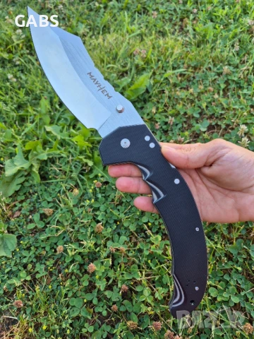 Масивен сгъваем нож Cold Steel MAYHEM, снимка 7 - Ножове - 50809399