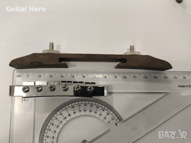 Бридж за полуакустична или джаз китара (НОВ), снимка 3 - Китари - 52885089