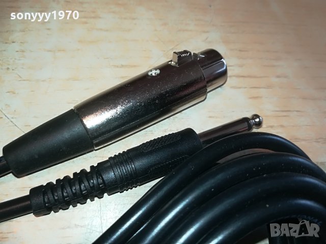 profesional low-noise cable-кабел за микрофон, снимка 10 - Микрофони - 28366961