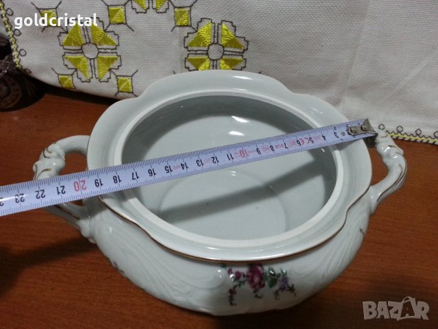 стар полски порцелан купа , снимка 7 - Антикварни и старинни предмети - 43448055