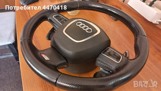 Трилъчев мулти волан еърбег пера F1- Audi А5 S line 2010 г. , снимка 7 - Аксесоари и консумативи - 53372668