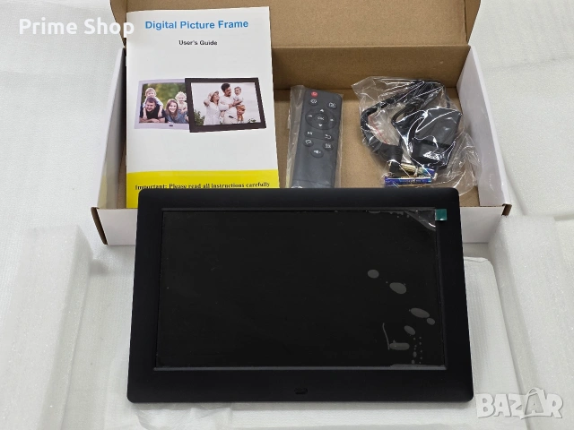 10.1" HD IPS, Мултимедийна Цифрова Фоторамка Jaihonda с Видео, Музика и дистанционно, снимка 12 - Друга електроника - 53382700