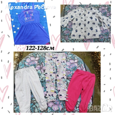 Лот дрешки за момиче 7-8г/122-128см, снимка 2 - Детски рокли и поли - 44807477