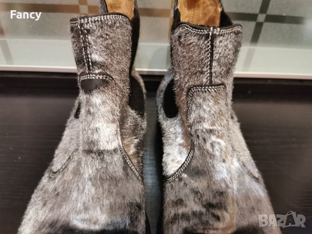 Дамски боти дълъг косъм 40,5 номер , снимка 6 - Дамски боти - 43793138