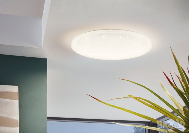 EGLO LED таванна лампа »POGLIOLA-S«, звездно небе, кристален ефект, модерна, таванна лампа Ø 50см, снимка 7 - Лампи за таван - 43834986