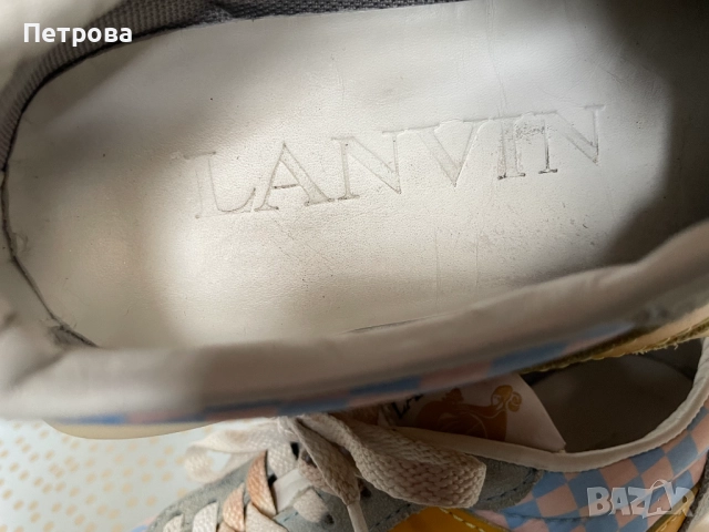 Lanvin дамски марсатонки 37 Оригинал, снимка 8 - Маратонки - 51257140