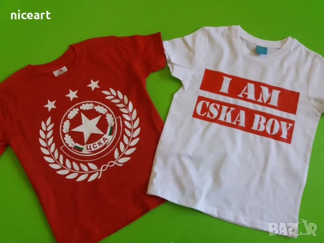 Детска тениска на ЦСКА, снимка 5 - Детски тениски и потници - 51333015