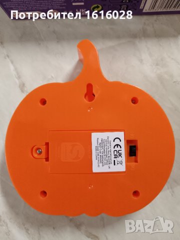 Светеща лампа - Диаментен гоблен Тиква - Хелуин., снимка 9 - Настолни лампи - 43587359