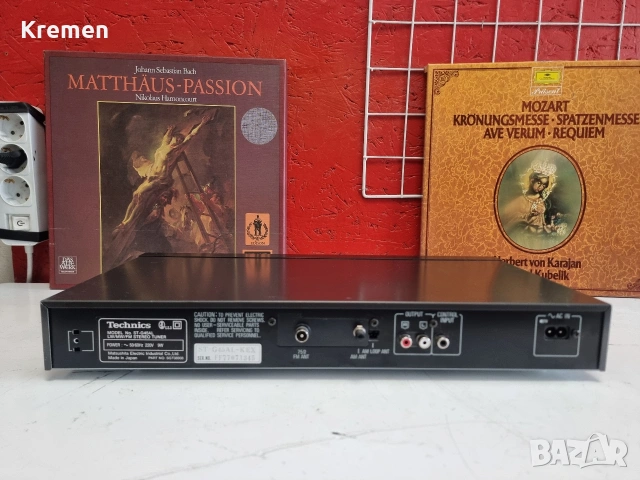 тунер TECHNICS ST-G45 AL, снимка 4 - Ресийвъри, усилватели, смесителни пултове - 53401906