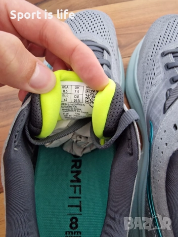 Saucony Обувки за бягане Ride 16, 42 EU, снимка 5 - Маратонки - 51765754