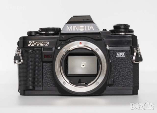 Продавам камера MINOLTA X-700 с обектив MINOLTA MD 50mm f/2, снимка 2 - Фотоапарати - 53581300