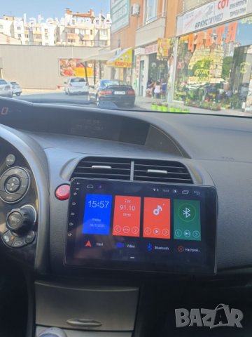 Honda Civic 2006-2011 - 9'' Android Multimedia, 9199, снимка 4 - Аксесоари и консумативи - 32685667