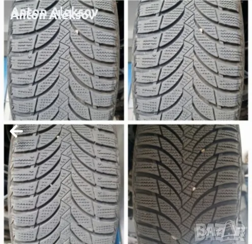 ЗИМНИ ГУМИ 215-55-16 Nexen Winguard от Швейцария, снимка 4 - Гуми и джанти - 48316987