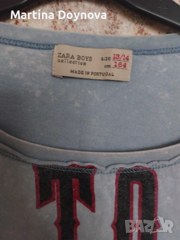 Две тениски на Zara размер13/14 год, снимка 9 - Детски тениски и потници - 50823530