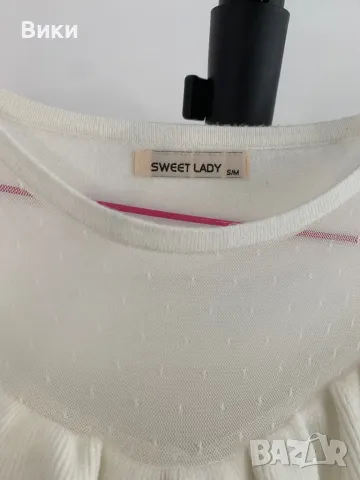 Блуза в размер S-M, снимка 5 - Блузи с дълъг ръкав и пуловери - 48981141