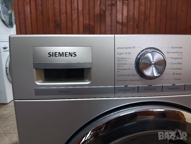Иноксова пералня Сименс Siemens IQ 700 A+++ 9кг Made in Germany 2 години гаранция!, снимка 3 - Перални - 51437191
