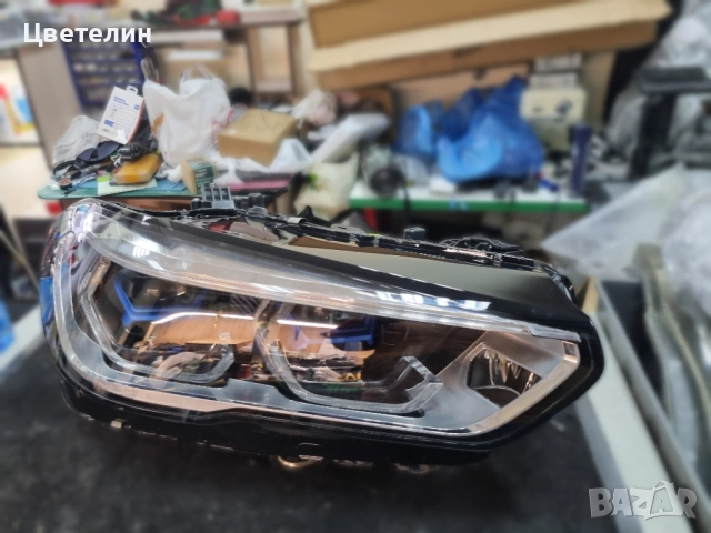Десен фар BMW X5 G05 X6 G06 Laser desen far бмв х5 х6 г05 г06, снимка 2 - Части - 52950380